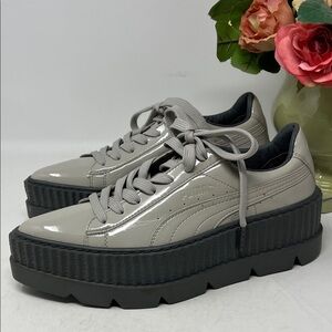 Puma x Fenty by Rihanna Pointy Creeper Patent Leather Platform Sneaker Sz 5.5